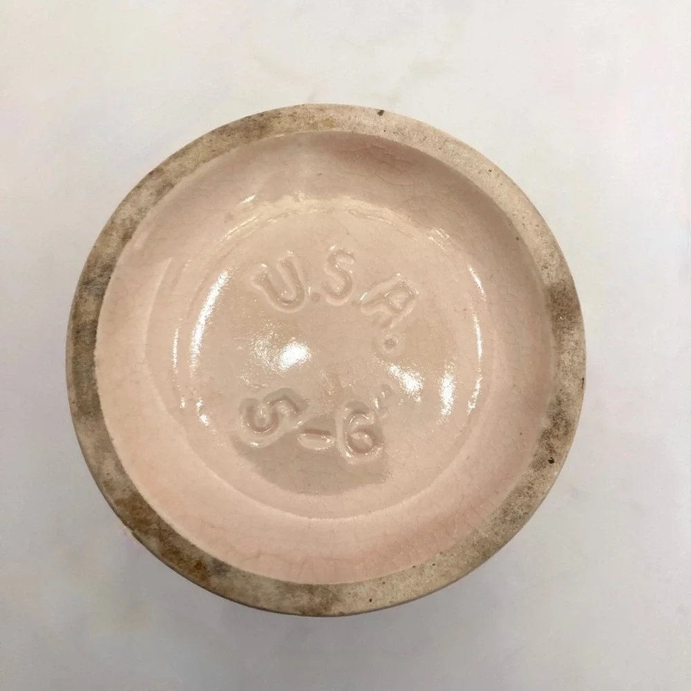 Hull Art Pottery Pink Floral Vase  6-1/2